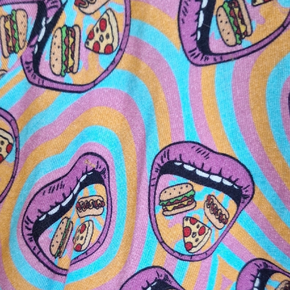 Colorful Patterned Women's Robe - Picture 4 of 4
